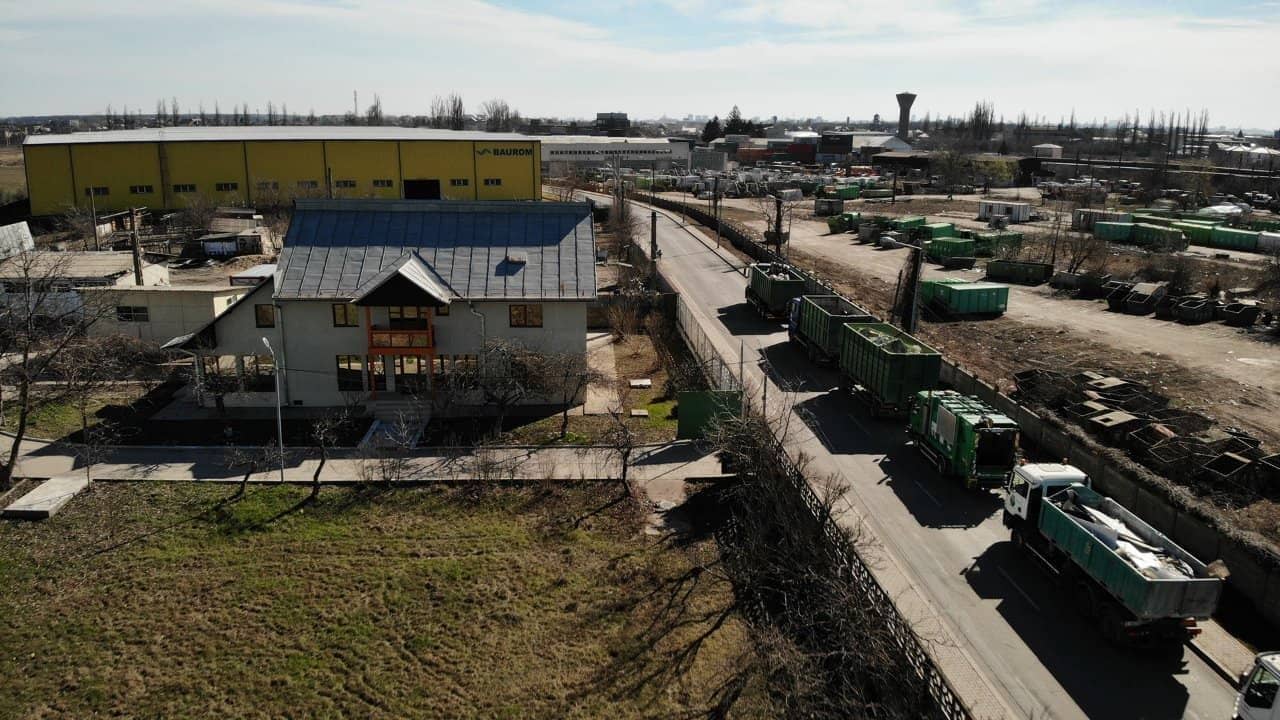 Zona de colectare a deseurilor - Greenglobal.ro